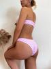 2023 Floral Print Cross-Strap Women's Two-Piece Bikini