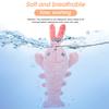 Floppy Lobster Interactive Dog Toy USB Rechargeable Vibration Modes Cat Toy Electric Realistic Wagging Lobster Toy Catnip Addable Stress-relieving Pet