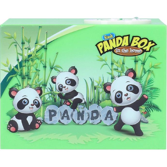 

Cute Stealing Piggy Bank for Kids, Panda Electric Money Box with Easy to Use Release Screw, ABS Material, Great Children, Home Decoration