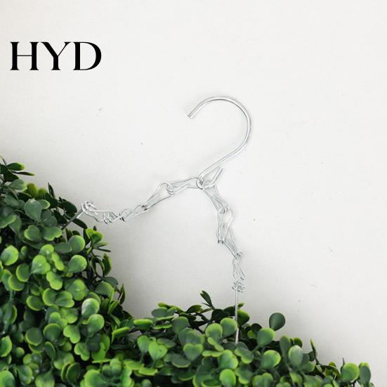 Artificial Hanging Plants Heart Wreath Fake Green Plant Decor for Wall Door Natural Look Garland Window Indoor Outdoor Use No Care Required Realistic