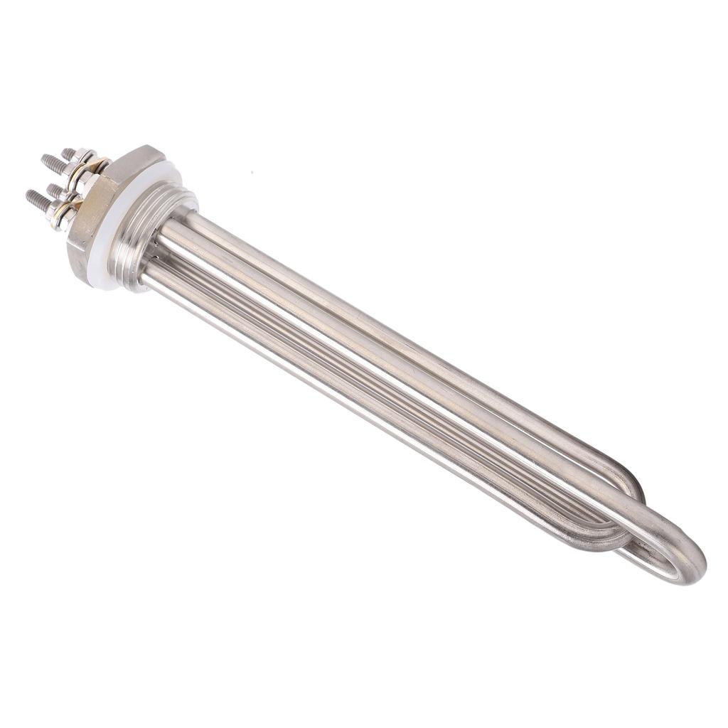 Immersion Water Heater Stainless Steel 1 NPT Thread Portable Quick Heating Electric Tube24V 600W