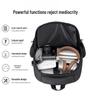 Men's Large Capacity Color Block Laptop Backpack - Business Casual & Student Friendly