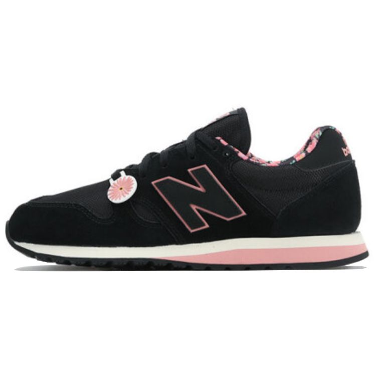 

New Balance Women 520 Laced Cushioning Breathable Low Top Casual Running Sneakers Black WL520BB 37