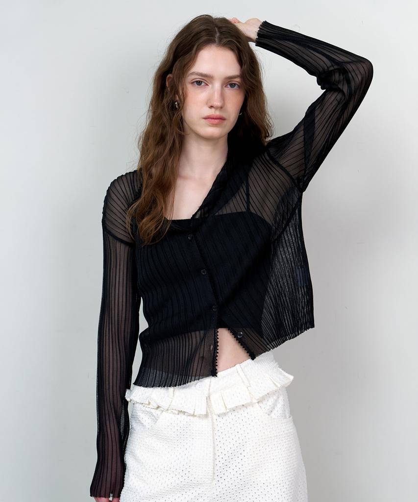 Seuleubi Punching Frill Round Pants