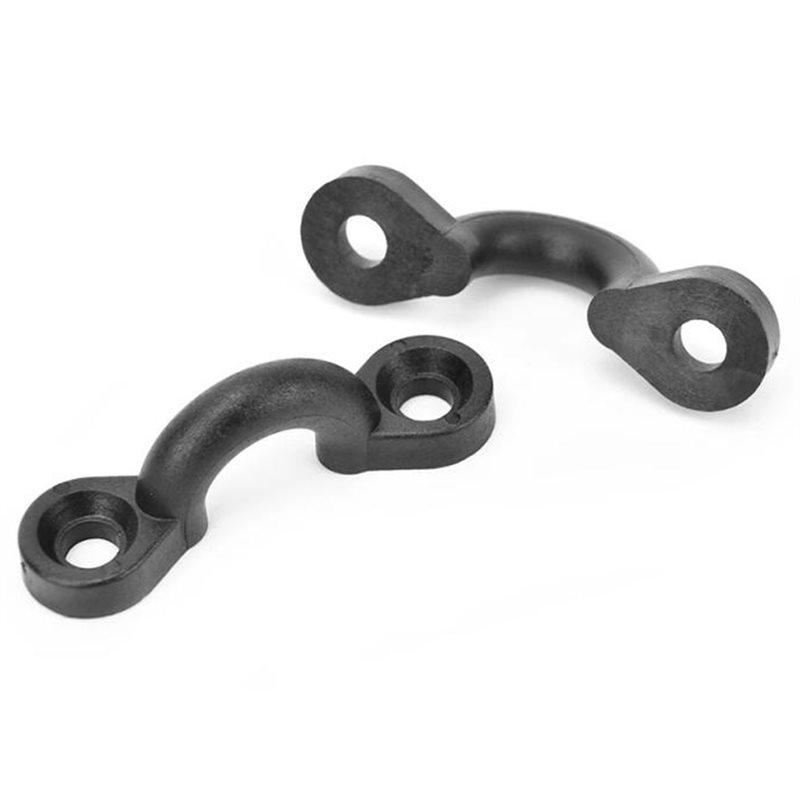 Nylon Kayak Deck Pad Eye Anchor Points Tie Down Loops with Mounting Screws, Hardware Fittings for Canoe Inflatable Boat