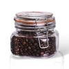 Patent Glass Kitchen Container Jar with Food Clip 500 ml