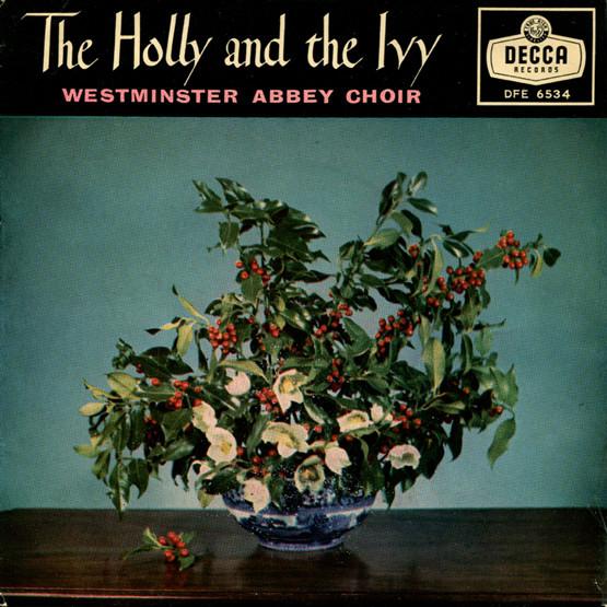 

7-дюймовая пластинка ХОР ВЕСТМИНСТЕРСКОГО АББАТСТВА The Holly And The Ivy DFE6534 DECCA 1960 Великобритания Классика Б/у