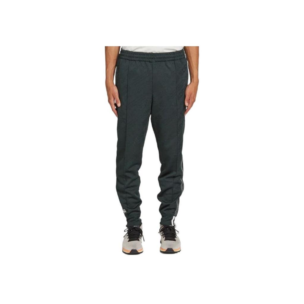 Adidas Pantaloni de jogging cu trei dungi Originals X Alexander Wang Trefoil Pantaloni pentru bărbați, verde închis CG1997