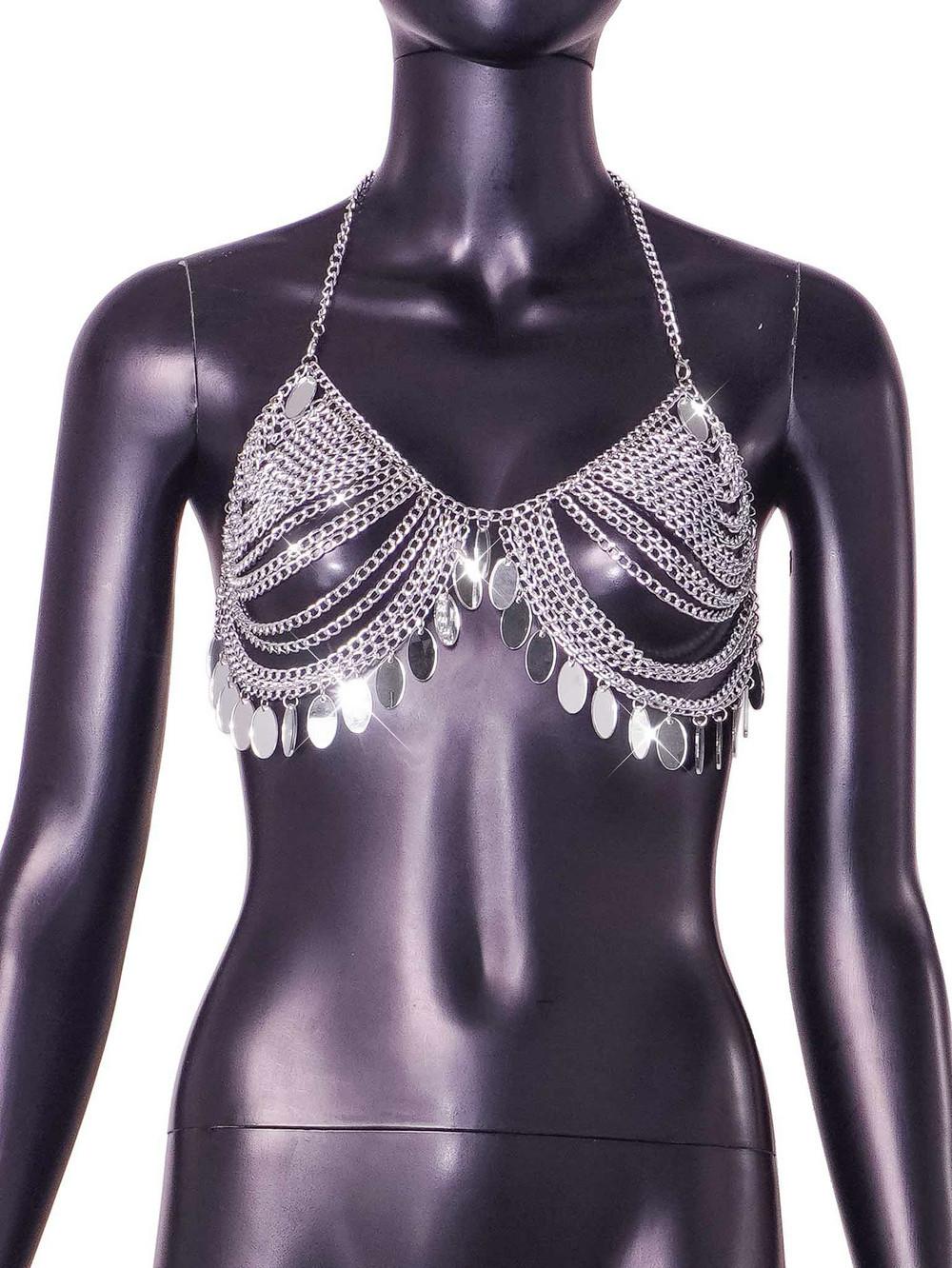 

Популярний ланцюжок для тіла bod chain eba довгий одяг для сексу з ланцюгом для тіла one size fits all срібний