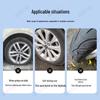 Emergency Tire Repair Tool Kit with Vulcanized Strips