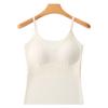 Cross Back Bralette Women's Summer Thin Seamless Underwear with Chest Pad Anti-Light Crossbody Vest Worn Underwear