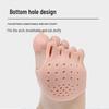 Thickened Breathable Toe Separator & Shock-Absorbing Insole for Arch Support and Hallux Valgus Correction.