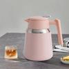 1.1L Thermal Kettle Vacuum with Lid Water Jug Coffee Pot Teapot for Party Picnic Tea