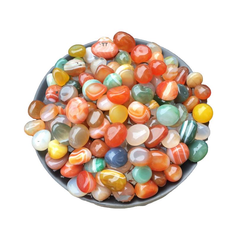 Yuhuashi Cobblestone: Colorful Natural Pebbles for Fish Tanks & Planters