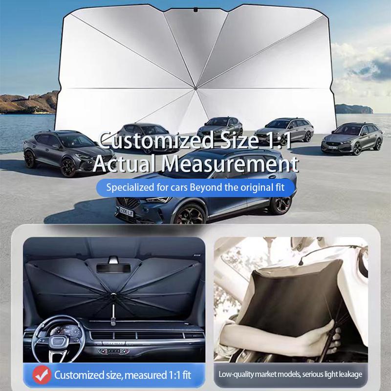 For Tesla Model 3 Model Y Series Car Windshield Sunshades Front Shading Umbrella