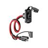 12AWG 30CM SAE Quick Connector Harness Dustproof Female Power Wire Connector Harness for Solar Panel Generator Battery Charger