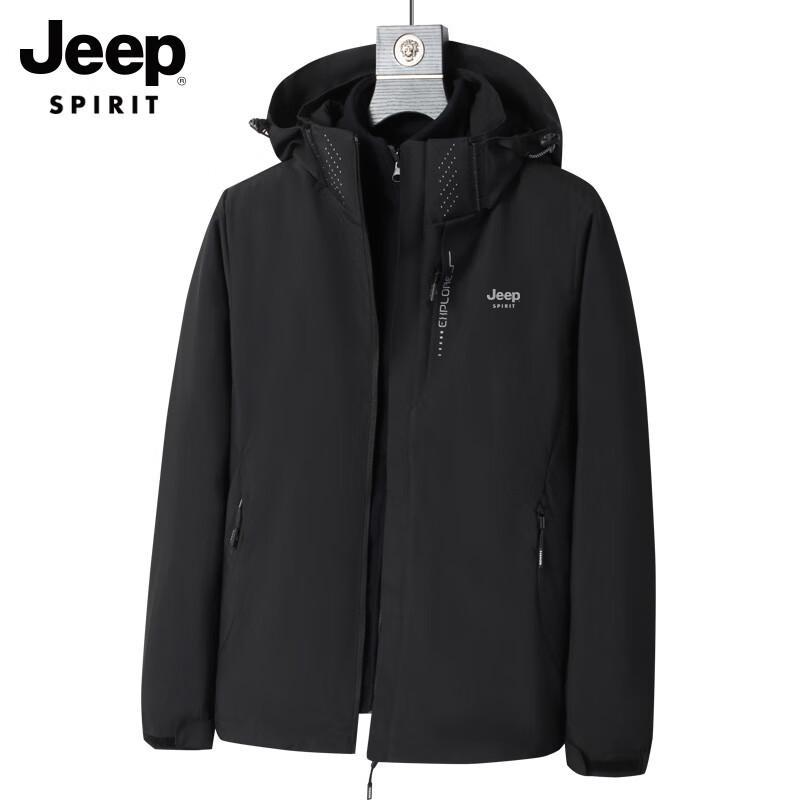 JEEP SPIRIT Men's Outdoor Windproof Waterproof Jacket 6266
