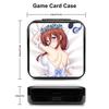 The Quintessential Quintuplets Nakano Miku Game Card Box, Storage Case, Compatible with Switch Cards, Large Capacity, Holds 24 Cards, Dustproof, Porta