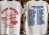 John Mayer Being Understood Tour Short Sleeve White Classic 2 Side Shirt Unisex T-Shirt