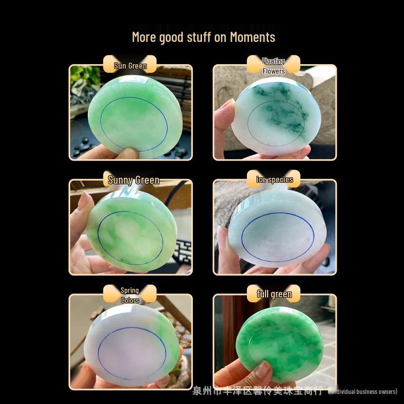 Certified Icy Jadeite Bangle with Green on White Burmese Jade