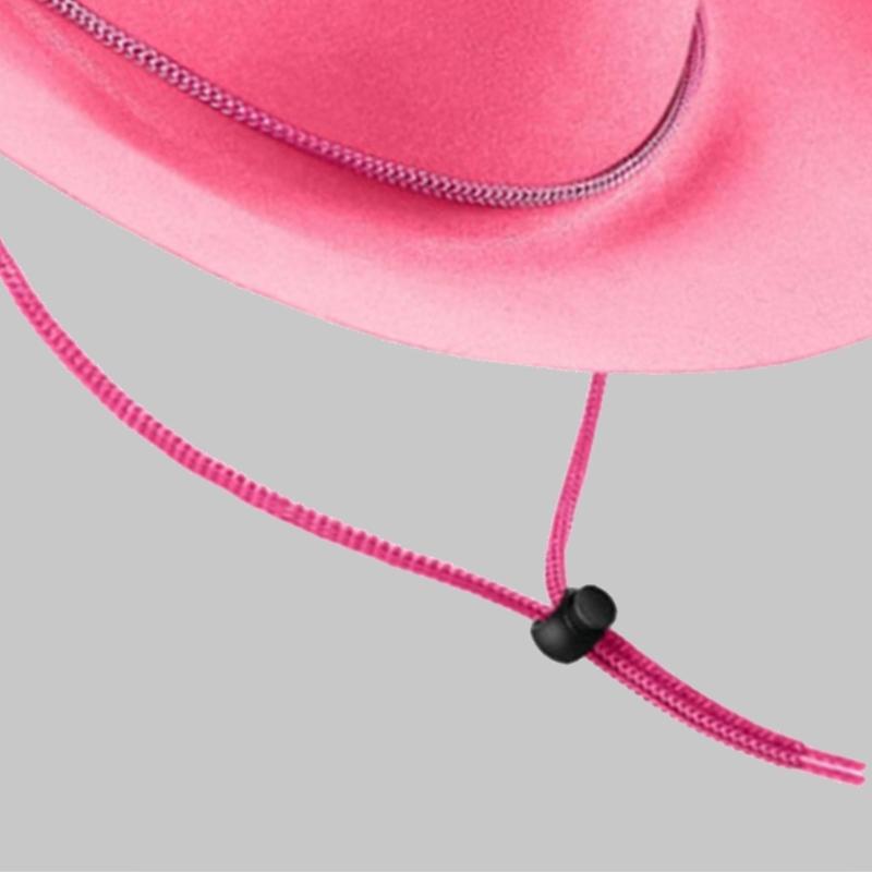 Child Cowgirl Hat Large Brims Cowboy Hat Girl Stage Show Hat Headpieces