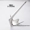 316 Stainless Steel Marine Bruce Anchor - 5KG/6KG Yacht Boat Mooring, Mirror Finish
