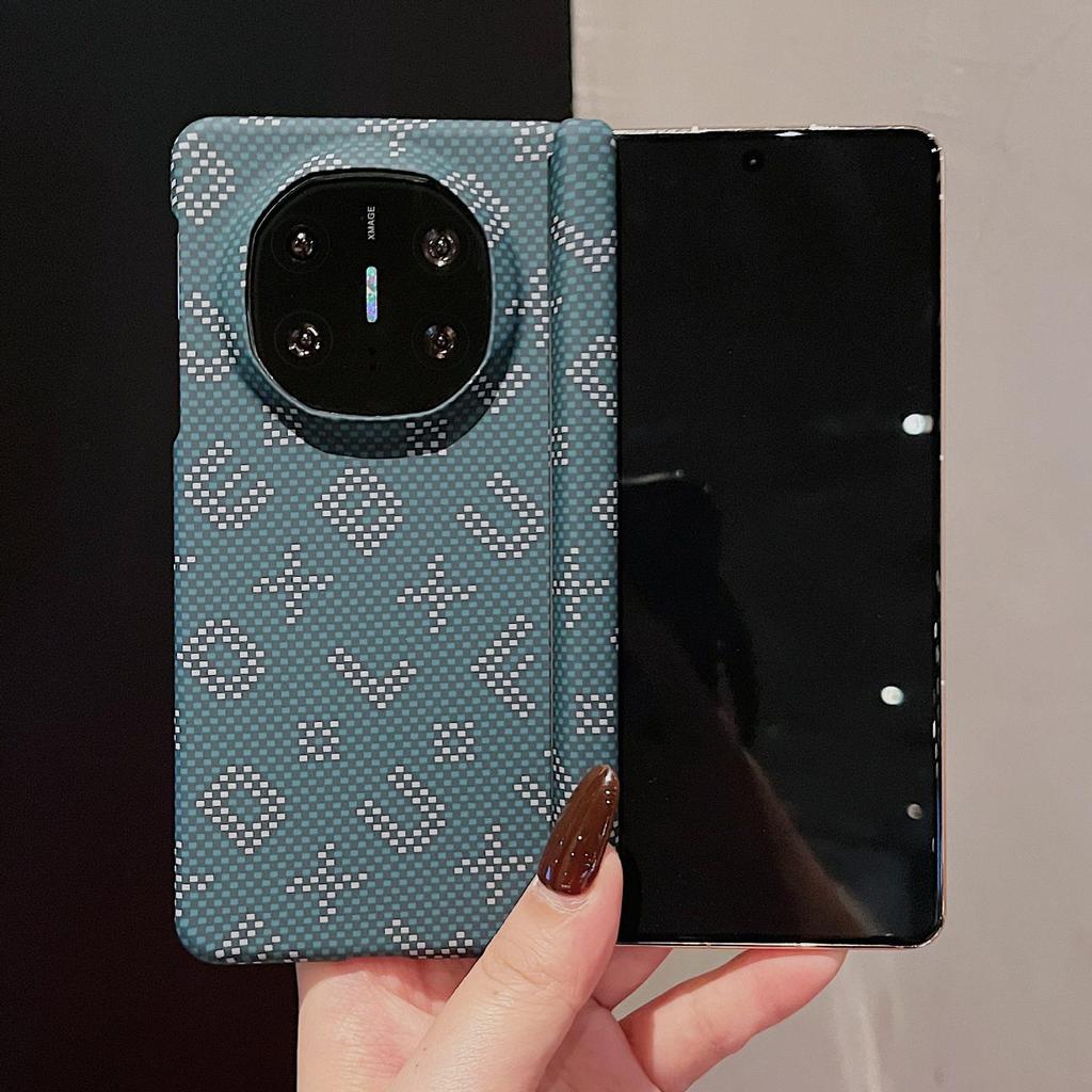 Applicable To Huawei Matex1 Mobile Phone Case Findn1 New Folding Screen Kevlar Pattern MateX1 Collector's Edition
