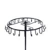 Hooks Earrings Rack Rotating Home Decoration Display Stand Jewelry Storage Rack Desktop Organizer