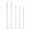 5pcs Reusable Straw Bottle Cleaning Brushes Soft Hair Bottle Cleaning Brush Cleaning Tools  Kitchen