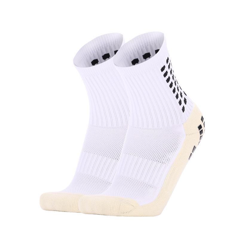 Non-Slip Football Socks, Mid-Tube, Thickened, Sweat-Absorbent, Wear-Resistant Towel-Bottom Sports Socks