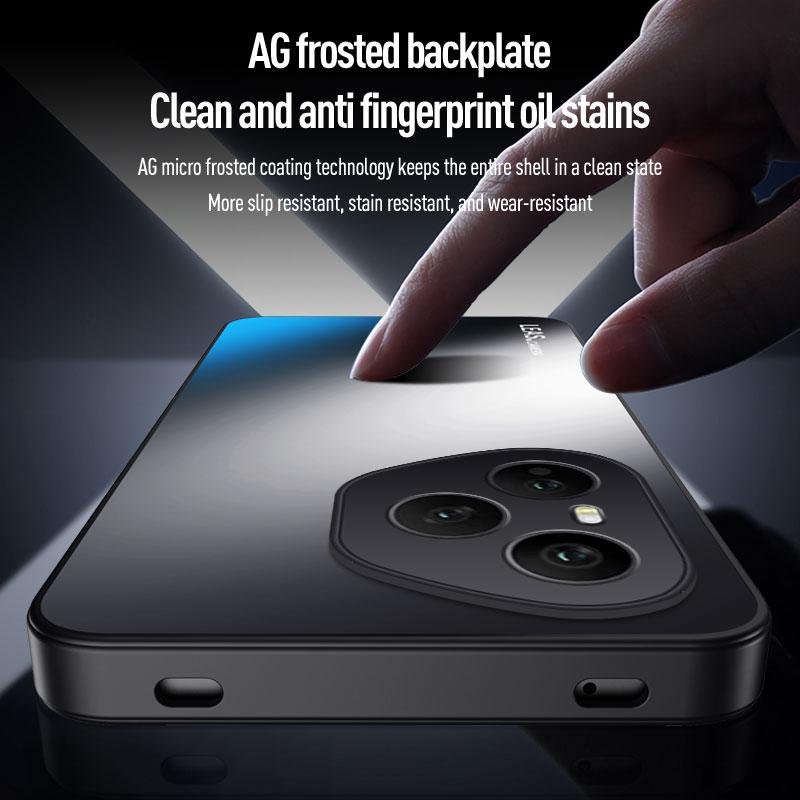 ShockProof AG Frosted Soft TPU+PC Matte Back Cover For Honor 400 Pro Honor400Pro 5G Phone Case Coque