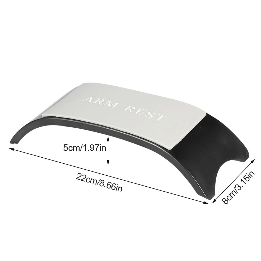 Black Color Nail Arm Rest Pillow Silicone Material Nail Art Hand Rest Home Diy Nail Care Use