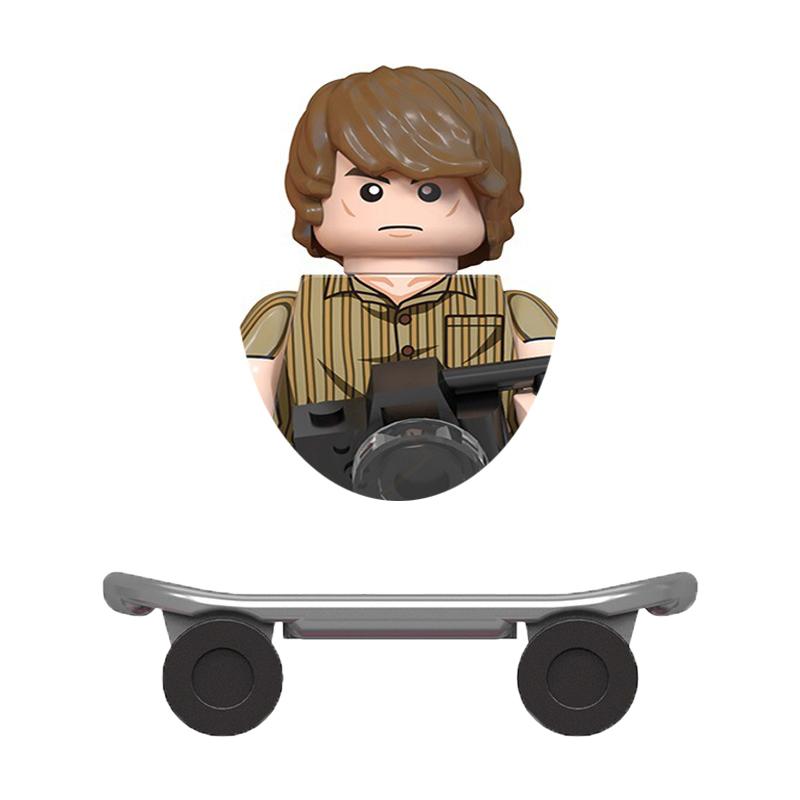 Cartoon Vecna Dustin Mike Hopper Byers Will Eleven Demogorgon Model Buliding Blocks Bricks Construction Toys Figures For Kids