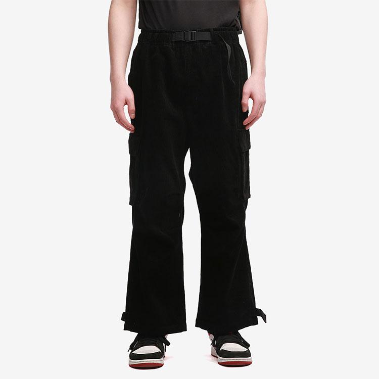 adidas Sport Utility Cargo Pants With Corduroy Pockets Men Bottoms Black GP0878