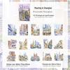 Yi Niao Ladder Theme Scenery Sticker Pack: 15 Sheets, 6 Styles