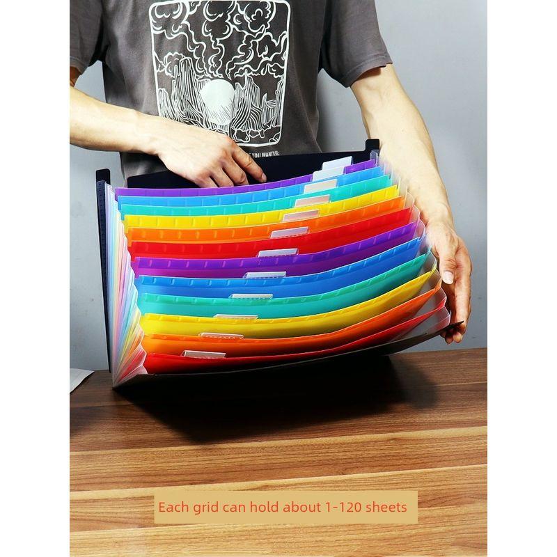 A3 File Holder Satchel Folder Vertical Student Art Works Favorites Poster 8K Manuscript Folder Large Capacity