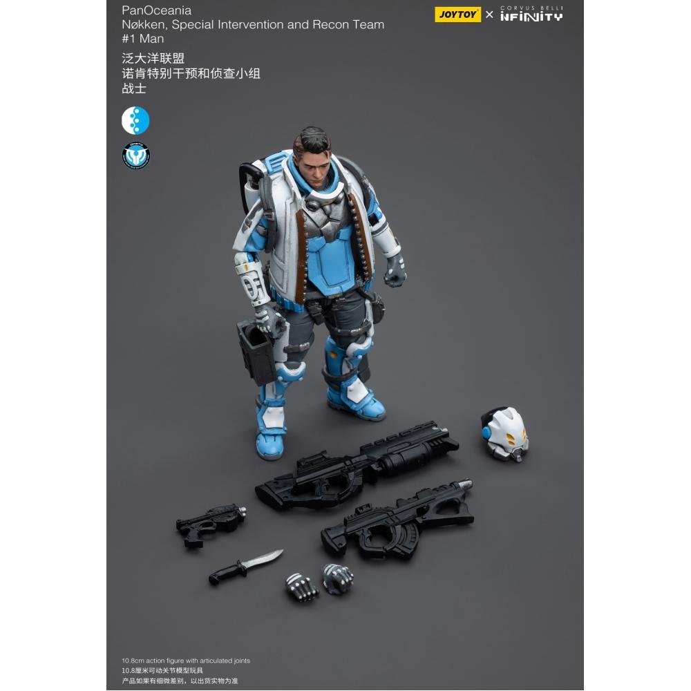 Infinity 1 18 Panoceania Nokken  Special Attacks And Recon Team  1man