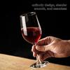 Red Wine Goblet ,Large Crystal Wine Glass, Christmas Durable Modern Beautiful Stemmed Wine Glasses,Clear Stylish Wine Glass