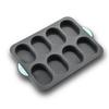 Silicone Baking Mold 3 & 8 Grid Nonstick Loaf Pan Resistant Bakeware For Homemade Bread Sausage Roasting