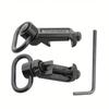 Tactical QD Sling Mount RSA Rail Attachment Zinc Alloy Metal Fiber Single Double Point for Hunting Fishing Gear Enthusiasts