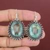 Faceted Apatite Earring Genuine Gemstone Earring 925 Sterling Silver Earring Real Apatite Jewelry Brand New Handmade Earrings Wedding Gifts