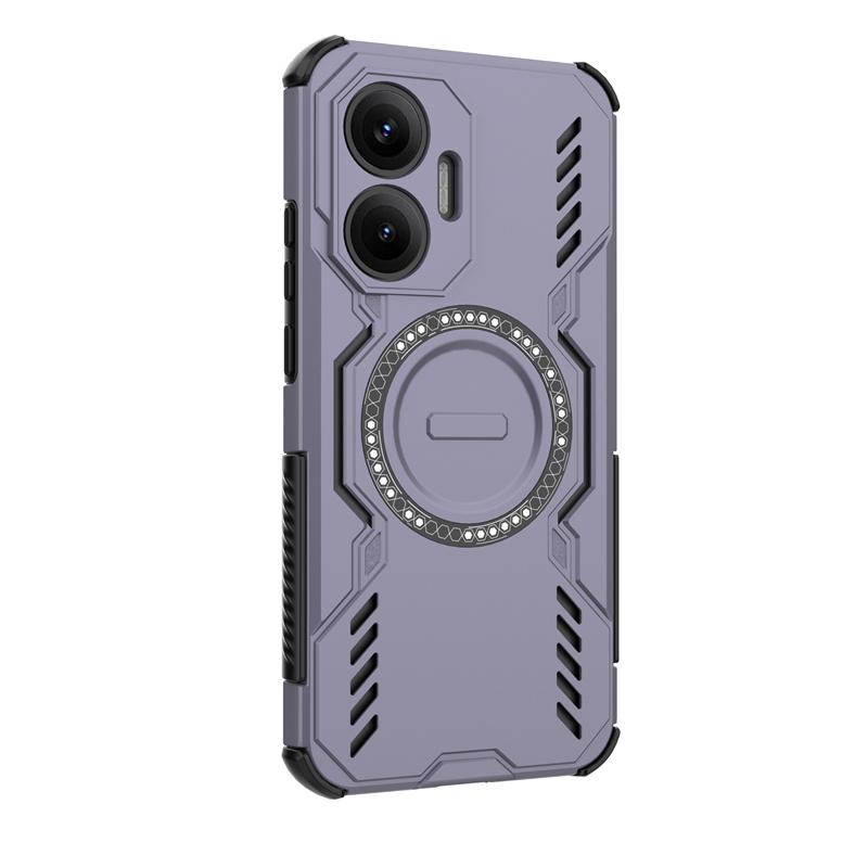 

Міцний броньований магнітний чохол з ПК+ТПУ та твердого ПК для Xiaomi POCO X8 Pro Max X7 F8 Ultra F7 M8 M7 Pro З тепловідведенням Задня кришка for POCO M8