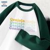 GENIOLAMODE Men's Colorblock Raglan Long Sleeve T-Shirt