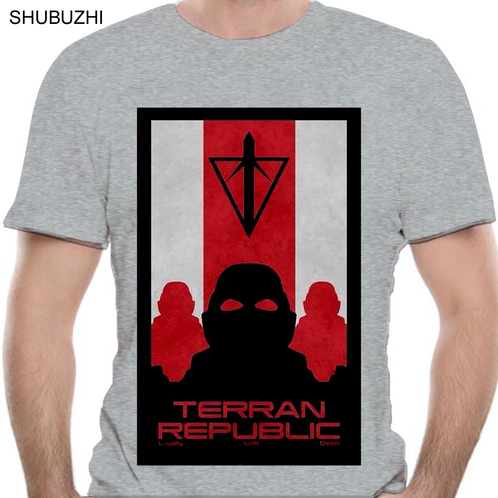 

Men T Shirt shirt terran republic black propaganda tshirts Women TShirt fashion tshirt men cotton brand teeshirt 4XL
