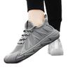 Shoes summer breathable and lightweight thin single-layer fly-woven mesh casual sports shoes new labor insurance shoes
