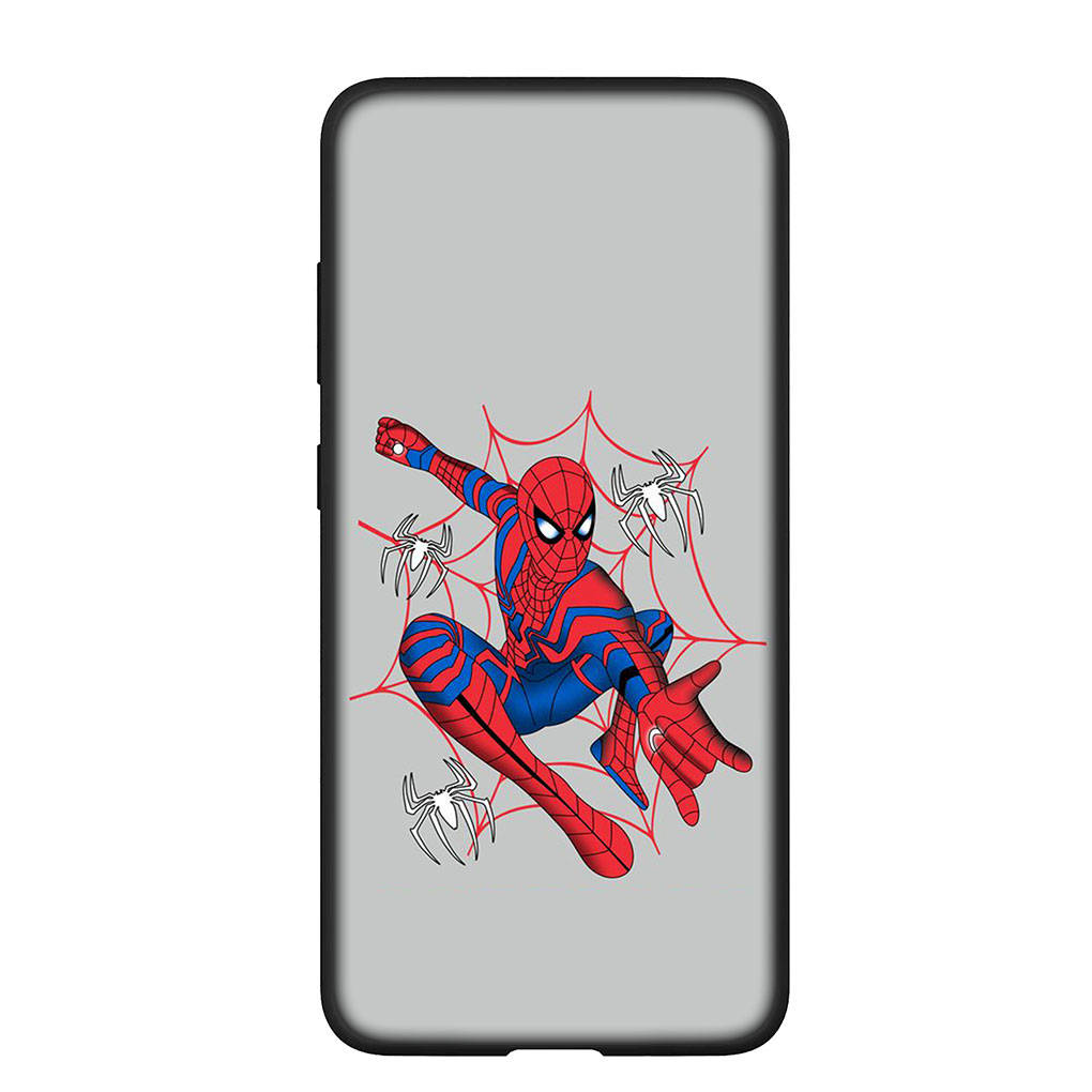 Phone Case for Samsung Galaxy S25 S24 S23 iPhone 16 15 Xiaomi Redmi Note 14 13 12 16E X 11 Pro Max OPPO Moto Huawei Marvel Comics Spider Man Spiderman