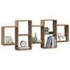 VidaXL Wall Shelf Artisan Oak 159x18x65 Cm Engineered Wood 853217