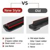 Double Rubber Car Wipers for Cadillac CT6 CTS DTS Front Blade Brushes Cutter Automobiles Accessorie Wiper Windscreen Wear Wiper
