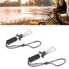 2PCS EVA  Handle Fish Lip Grabber Stainless Steel Fishing Grabber  Saltwater Fishing