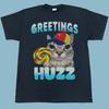 Funny Greetings Huzz Kitty Graphic T Shirt